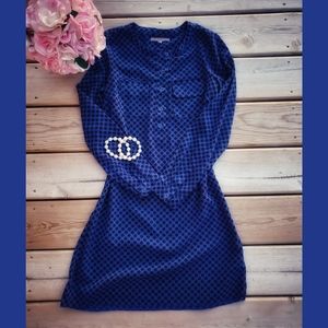 Gap Polka dot  Shirt Dress | Blue, Black